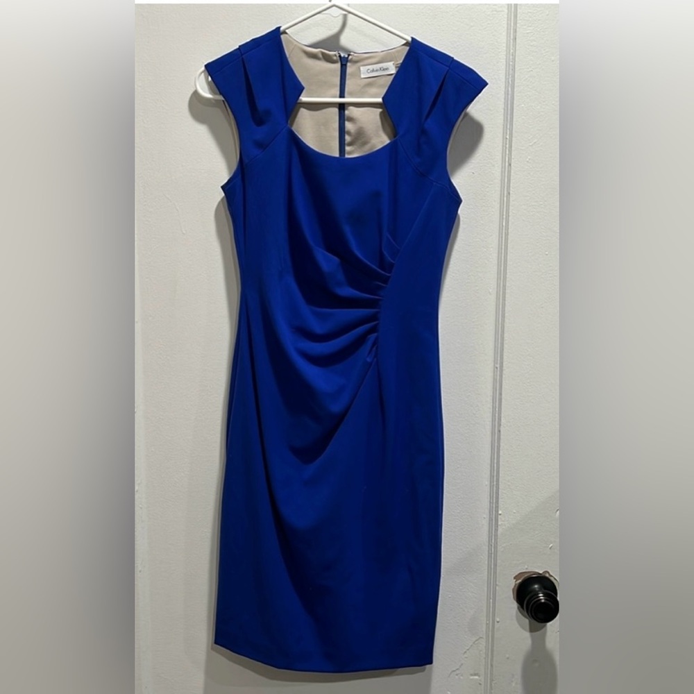 Calvin Klein Blue Dress Sz 2